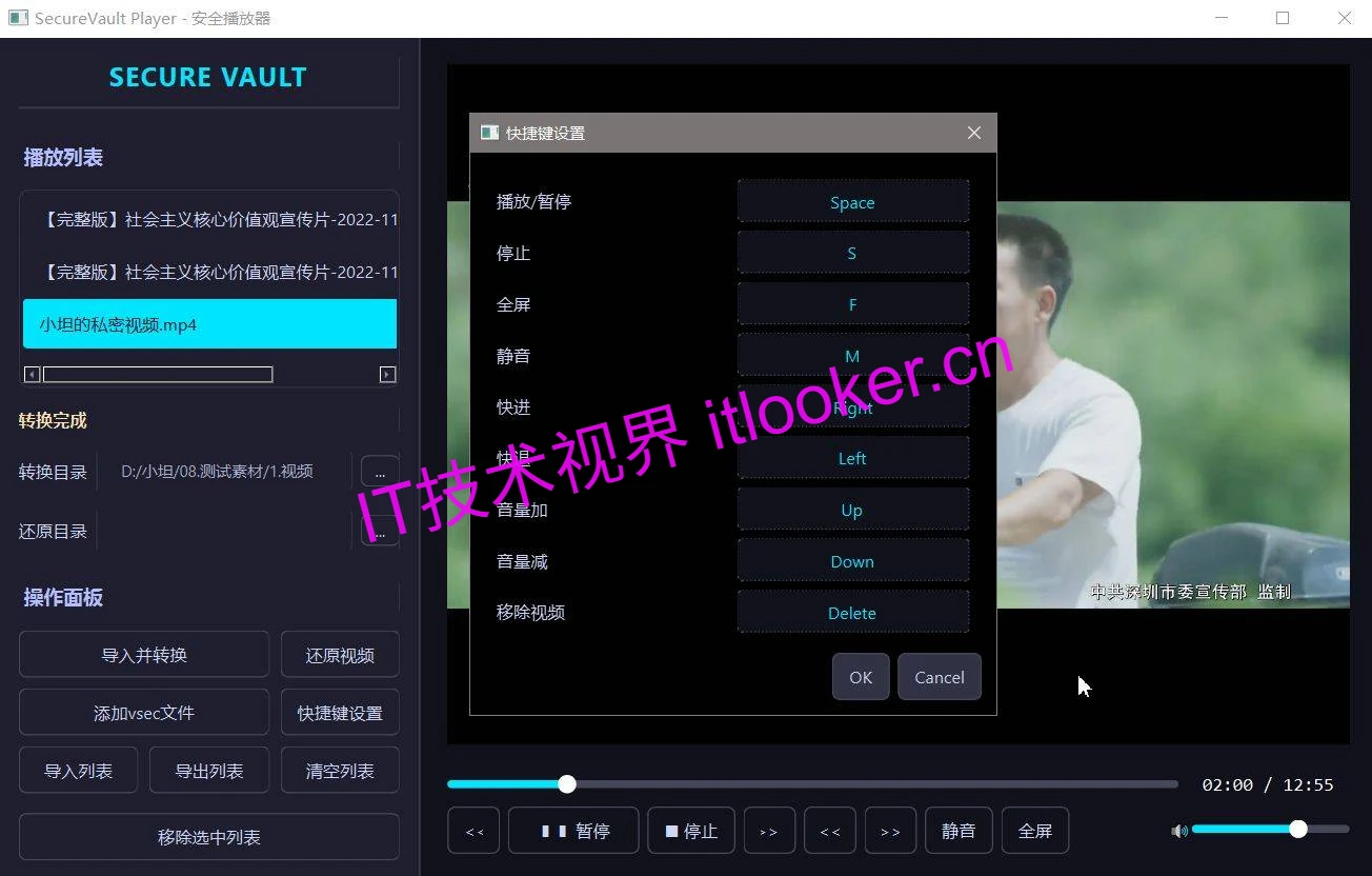 SecureVault Player：视频加密存储与安全播放工具-第3张图片-IT技术视界